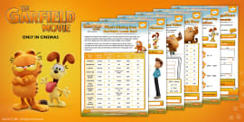 FREE Garfield: Math Decoder Activity for K-2nd Grade