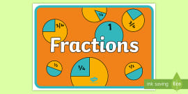 Pizza Fraction Display Posters (teacher made) - Twinkl