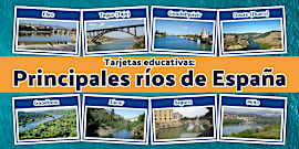 Principales ríos de España - Twinkl