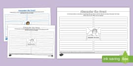 Alexander the Great Worksheet Activity | Ancient Greece