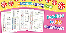 Doubles to 20 Ladybird Worksheet / Worksheet Mixed Up