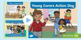 Young Carers Action Day KS2 PowerPoint - Awareness Days