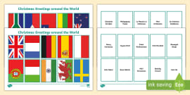 Christmas Around the World Board Game (teacher made)