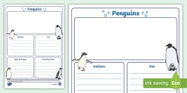 Animal Fact File Template | Primary Science | Animals