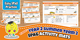 Year 3 Summer Term 1 SPaG Activity Mats - Twinkl - KS2