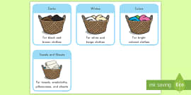 Doing Laundry Multi-Step Sequencing Cards - Twinkl
