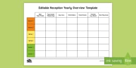 Example Provision Planning Reception Editable Indoor and Outdoor Continuous Provision Enhancements Planning