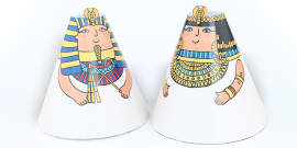 Ancient Egypt Display Cut Outs (teacher made) - Twinkl