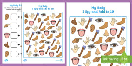 Human Body Game and Body Bingo | EYFS | Twinkl