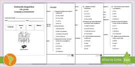 Examen Diagnóstico: 4to Grado Matemáticas (teacher Made)