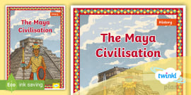 Maya Civilisation Book Cover (Hecho Por Educadores) - Twinkl