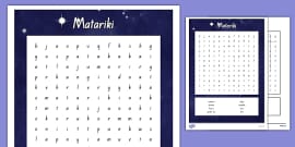 Matariki Themed Page Borders Pack (Hecho por educadores)