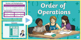 bodmasbidmas activity order of operations year 6