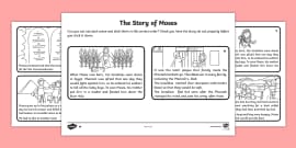 Moses Story Cards