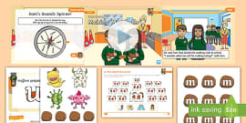 s, a, t, p' phonemes Lesson Plan - Level/ Phase 2 Wk1L5 - Twinkl Phonics