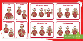 BSL We Wish You a Merry Christmas Song Sheet