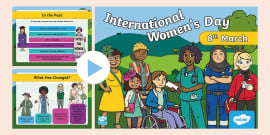 All About International Women's Day EYFS PowerPoint