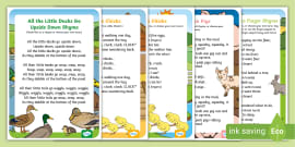 Bumper Spring Songs for EYFS - Rhymes & Lyrics Resource Pack