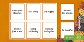 Thanksgiving Anagrams Activity (teacher made)