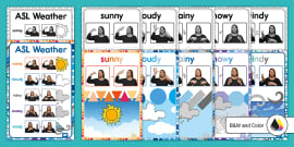 ASL Days of the Week Chart (teacher made) - Twinkl