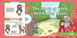 Little Red Riding Hood Short Story PowerPoint | Twinkl