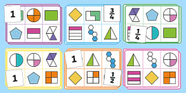 colour and label fractions worksheet teacher made