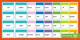 KS3 Social Sight Words (teacher made) - Twinkl