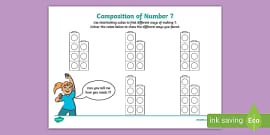 👉 Washing Line Number Game | Numberblocks 7 Resources | Twinkl