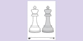 Printable Chess Bishop Coloring Pages - Free Printable Coloring Pages