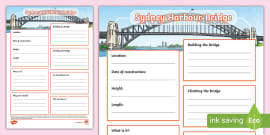 Tower Bridge Fact File Template (teacher made) - Twinkl