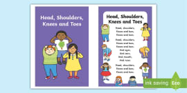 Head Shoulders Knees and Toes Posters (teacher made)