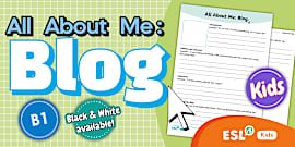 KS2 How to Write a Blog Activity Pack