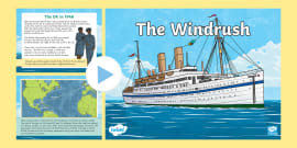 SS Empire Windrush: A Memorable Journey Worksheet - windrush