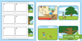 Simple Sequencing Cards (teacher Made) - Twinkl