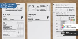 Physics Equation Sheet | AQA GCSE Physics | Beyond - Twinkl