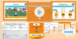 Twinkl Move PE KS1 Target Games: Lesson 1 Rolling Skills