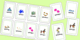 SPL Word Cards (teacher made) - Twinkl