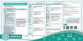 How to Evidence HLTA Standard 1 (teacher made) - Twinkl