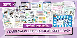 Year 1 Relief Teaching Pack | All Subjects Ready to Teach