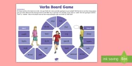 Synonyms Board Game (teacher Made)