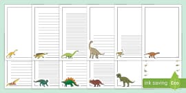 Fossil Page Borders (teacher made) - Twinkl