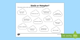 Figurative Language Worksheets - Personification