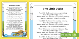 The Animal Fair Nursery Rhyme Poster | EYFS | Twinkl