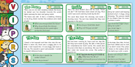 KS1 Iggy Inference Emoticon Challenge Cards (teacher made)