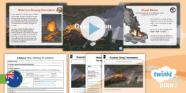 Year 6 Earthquakes and Volcanoes Story Writing Lesson 3