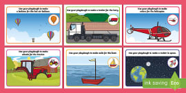 Transport EYFS Sorting Activity for Children