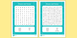 Home Sweet Home Word Scramble Activity (teacher made)