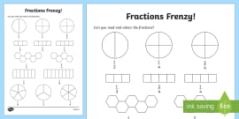 Fractions Halves And Quarters Sorting Activity