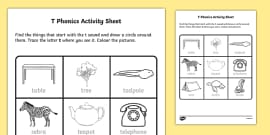 s Phonics Worksheet / Activity Sheet-Irish, worksheet