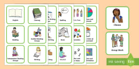 Visual Timetable Cards For Parents - Daily Routine - Parents